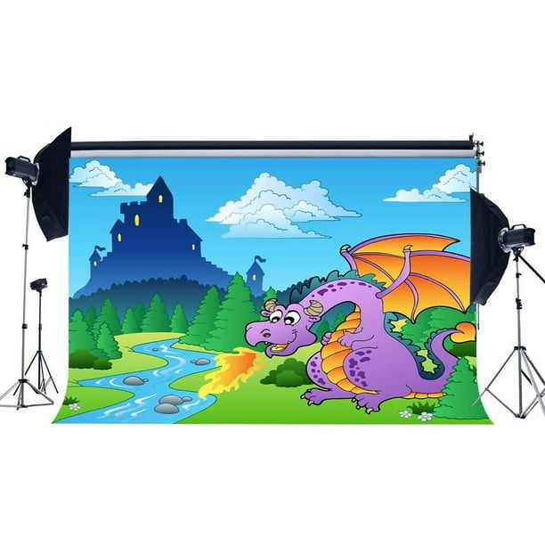 castle background clipart of animals