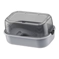 thumbnail image 4 of Xuanheng Turtle Aquarium Big Space Turtle Breeding Tank for Lizards Crayfish Tortoise Gray, 4 of 8