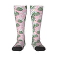 thumbnail image 2 of Lsque Lilies Flowers Printed Crew Socks Men's Women's LightWeight Thin Casual Calf Socks ,Knee High Socks,Cotton Socks, 2 of 9