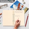 thumbnail image 5 of WOBOGO Orange Airplane Notebook College Horizontal Grid Paper Ink Spill Resistant Water Resistant Cover 8.3x5.7x0.4in, 5 of 8