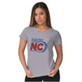 thumbnail image 4 of Charlotte North Carolina Auto Racing Womens Fitted Plus Size Graphic Tee Brisco Brands 2X, 4 of 5