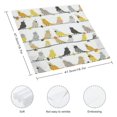 thumbnail image 3 of Qinduosi Cloth Napkins Rowley Birds Yellow Floral Dinner Napkins, Reusable Washable Soft Napkins for Dining Table Home Holiday Party Cocktail Wedding Hotel Decor Buffalo Plaid 6 PCS, 3 of 7