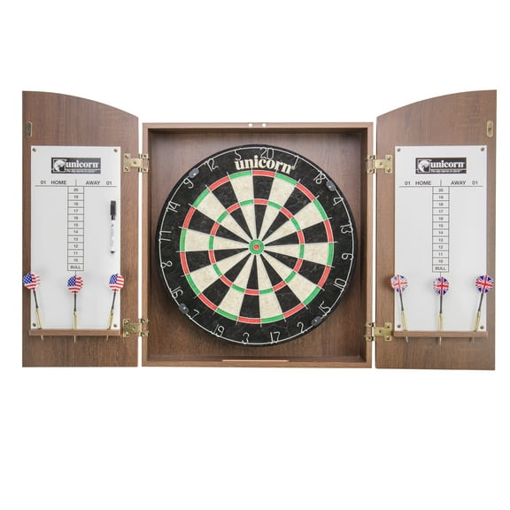 Unicorn Oxford Dartboard Cabinet, Black