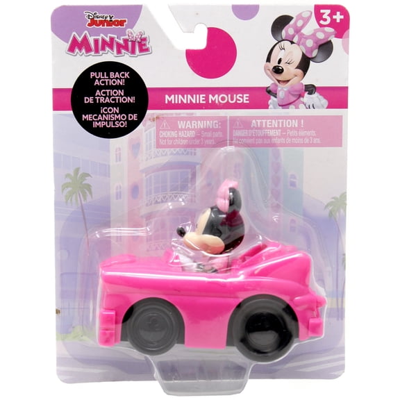 Disney Junior Minnie Mouse Pullback Car