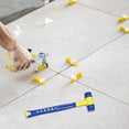 thumbnail image 2 of Upgraded Tile Leveling System 1/16" Kit - 600 Spacers, 200 Reusable Wedges & Floor Tile Pliers for Bathroom, Living Room Tile Installation(200+600, 1/16) C94, 2 of 3