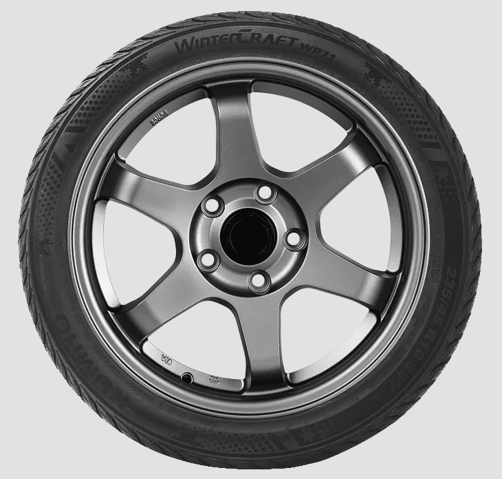 Kumho WinterCraft WP71 tire 235/40R18XL 95W winter sports car tire