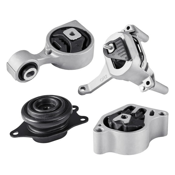 VEVOR Engine and Transmission Motor Mount Kit Replacement, Set of 4, Compatible with 2007–2017 Nissan Altima 2.5L L4, Replace OE# A4350, A4353, A4340, A4339, Secure Support