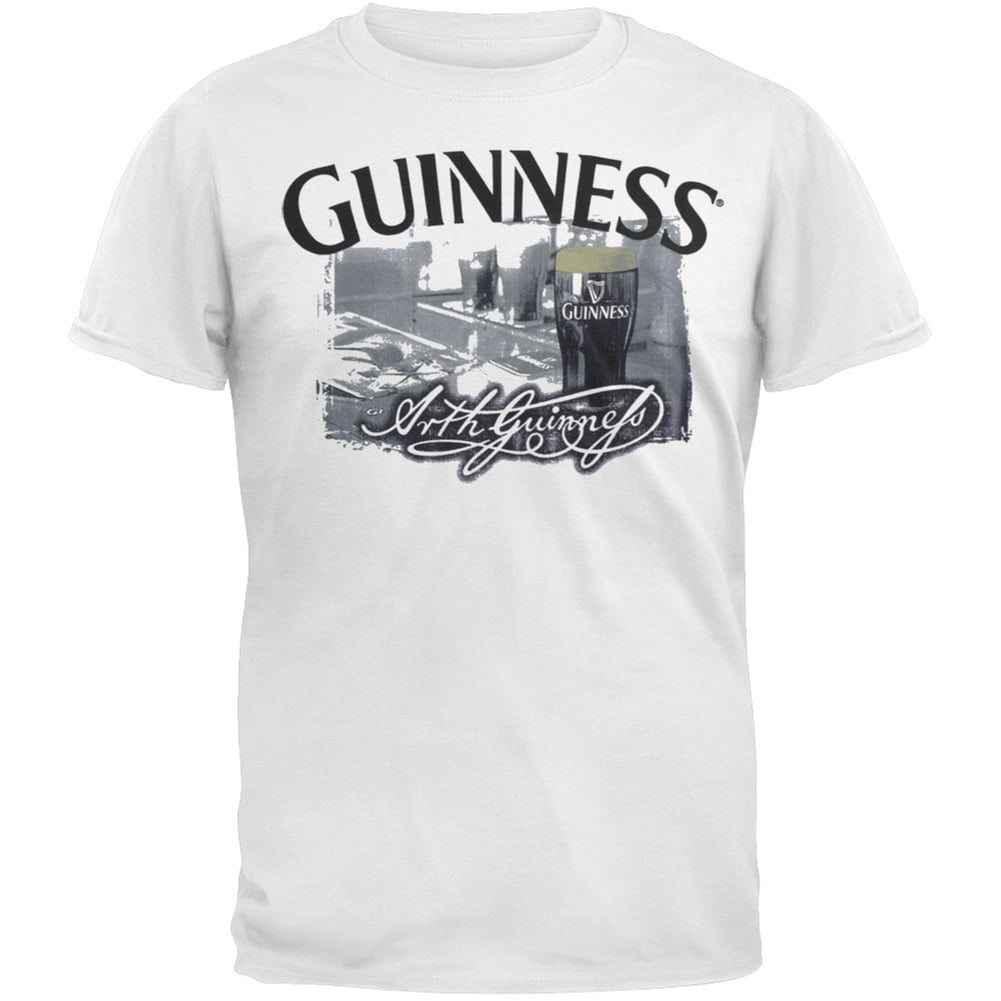 Guinness Guinness Black & White TShirt Large