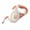 Orange, variant on OUCLEYE Retractable Dog Leash with Light, 10/16Ft Length, One-Button Lock, Night Safety Light, Soft Grip Handle for All Dog Breeds, Multiple Colors