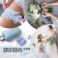 thumbnail image 4 of Set de regalo de boda Hanaive Something Blue para novia con bolsa y más, 4 of 6