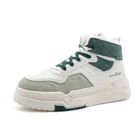 

Yishow-AA Women‘s Colorblock Platform Lace-Up Skate Shoes Winter Fleece High Top Sneaker Women‘s Footwear