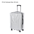 thumbnail image 3 of Uxcell 20 Inch Universal Luggage Protector, Portable Clear Dust Cover, Transparent, 3 of 6