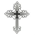 thumbnail image 2 of Tremont Floral Brown Metal Cross Wall Decoration 14 x 18.25 Inch, 2 of 2