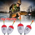 thumbnail image 2 of EVA Luminous Float 15g/20g/25g/40g/60g Sea Fishing Float 10g/30g/50g Carp Bighead Foam Vertical Buoy Fishing Tackle Accessories, 2 of 9