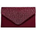 thumbnail image 3 of Msgweeeg Women Handbags Handbags Women's Casual Flap Colorful Rhinestone Handbag for Spring/Summer Trendy and Elegant for Evening Zippered Crossbody Bag, 3 of 7