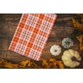 thumbnail image 2 of Briar Plaid Handwoven 100% Cotton Fall Kitchen Dishtowel, 2 of 4