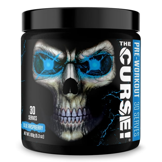 Polvo previo al entrenamiento JNX SPORTS ¡La maldición! Frambuesa azul