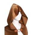 thumbnail image 2 of Capa Medieval renacentista para Halloween, abrigos de Cosplay, disfraces de gamuza de ciervo, capa femenina Vintage con capucha, vestido de fiesta de Carnaval, 2 of 4