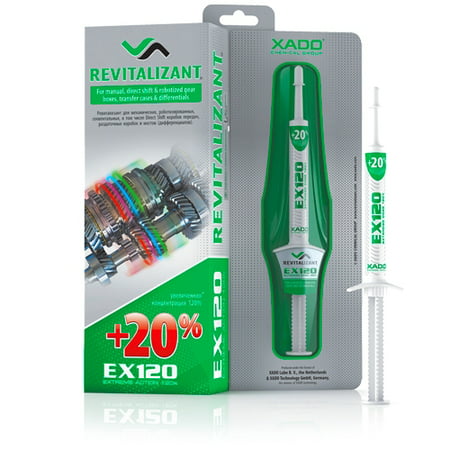 Xado Gel-Revitalizant EX120 for Manual Transmission Direct Shift Robotized Gear Box Transfer Cases and