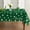 Green, variant on St. Patrick''s Day Tablecloth 60×120 Inch, Irish Clover Shamrock Green Washable Table Cover for Party Picnic Dinner Decor