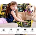 thumbnail image 5 of Softball Blanket Gifts for Girls Women Super Soft Softball Flannel Throw Lightweight Blanket Softball Lovers Gifts for Adults Kids Bed Sofa All Season 40"x50", 5 of 6