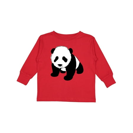 

Inktastic Panda Bear Gift Toddler Boy or Toddler Girl Long Sleeve T-Shirt