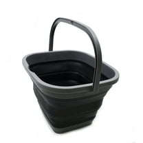 SAMMART 10L (2.6 gallon) Collapsible Rectangular Handy Basket / Bucket