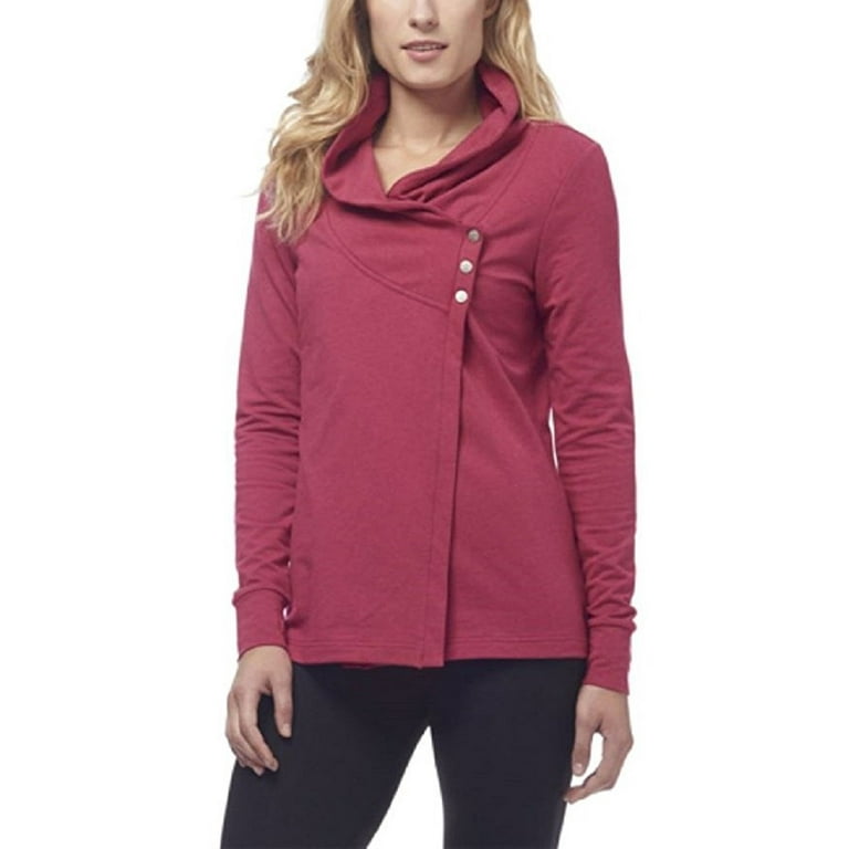 Danskin french hotsell terry wrap