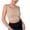 Khaki, variant on LAJPXKHY Womens Yoga Tank Tops Ribbed Cut out Neck Sleeveless Slim Fitting Workout Cropped Tanks Going out Top
