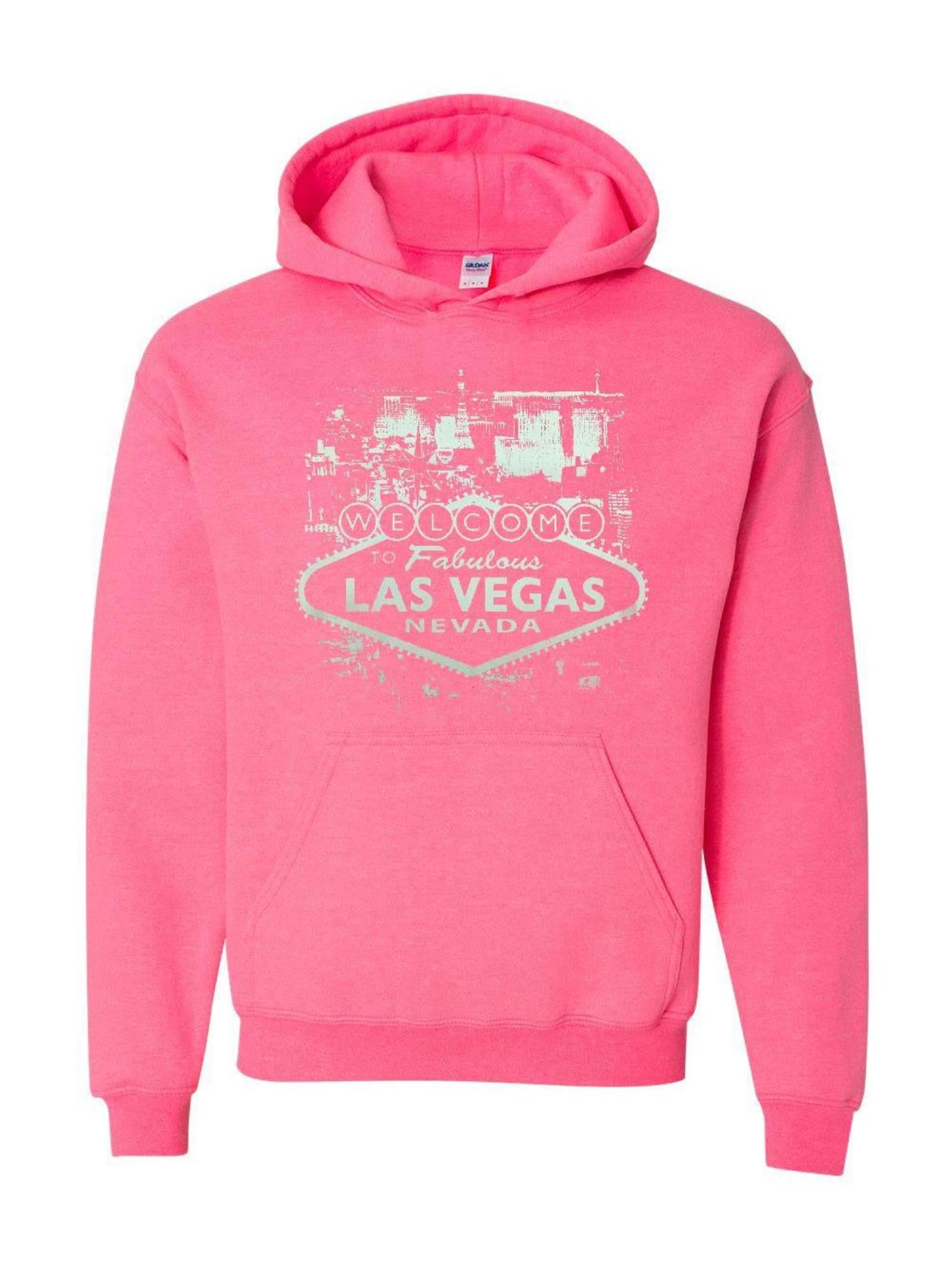 IWPF - Big Girls Hoodies and Sweatshirts - Welcome to Las Vegas Nevada 