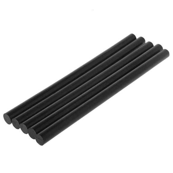 MOMOJIA 5pcs Hot Melt Glue Stick Black High Adhesive 11mm For DIY Craft Toys Repair Tool