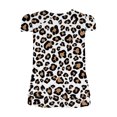 thumbnail image 5 of Puntoco, camisetas de cuello redondo para mujer, camisetas estampadas, camiseta de manga corta, blusa, tops con dobladillo Irregular Puntoco Puntoco-4771, 5 of 5