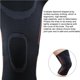 thumbnail image 5 of Eigraketly 2X Rodilleras Soporte Brace Lavable Transpirable Equipo de protección Suministros de ejercicio Mantener el calor para el invierno Práctico para Ropa Deportiva, Zapatos Negro M Eigraketly OD014641-01, 5 of 6