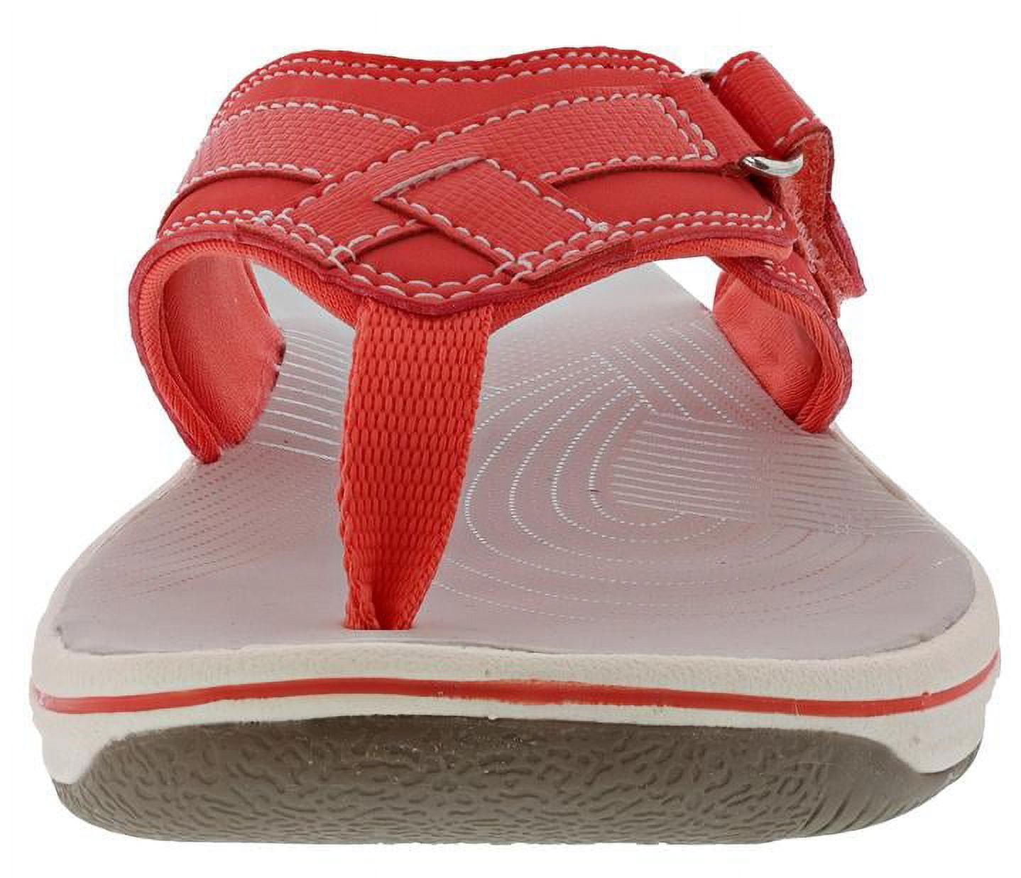 Clarks Women s Breeze Sea Lightweight Flip Flops Walmart