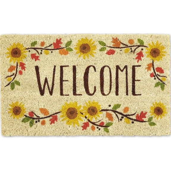 HAOSHICS Funny Welcome Mats Outdoor, Front Door Mat for Outside Entry, Doormat Outdoor/Indoor Entrance, Front Door Rugs for Entryway Indoor, Front Porch Decor 40 x 60cm (J)
