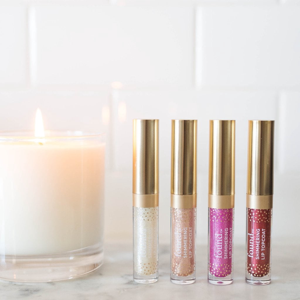 found Nourishing, Hydrating Shimmer Lip Topcoat Lipstick with Tamanu Oil, 40 Supernova