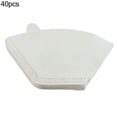 thumbnail image 2 of 40/100Pcs Coffee Filter Food-grade Paper Disposable Cone Shape Coffee Dripper Cup Kitchen Gadget, 2 of 6