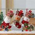 thumbnail image 4 of Matoen Christmas Stockings Large Christmas Stockings Decorations for Family Christmas Decoration 18.1 Inch, 4 of 5