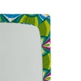 thumbnail image 2 of Ambesonne Abstract Fitted Sheet, Floral Curvy Checked, Queen Size, Multicolor, 2 of 2