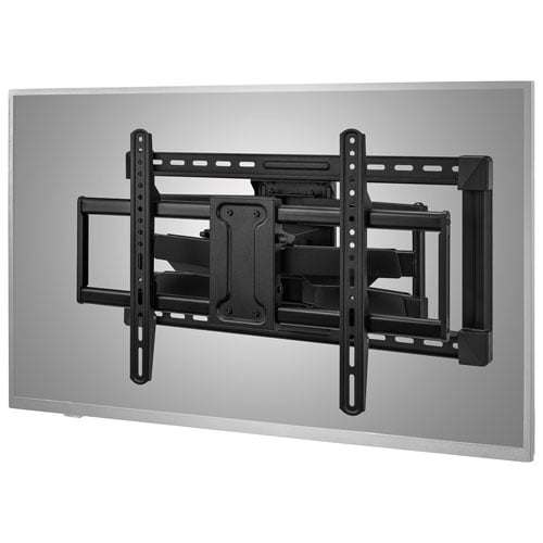 Insignia Full Motion TV Wall Mount for 42"–90" TVs, Swivel, Tilt, Extendable, Black (NS-TVLFMB-C)