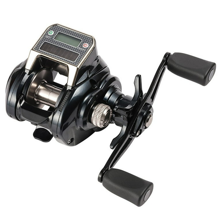 Electronic Fishing Baitcasting Reel with Accurate Counting Line Digital  Display