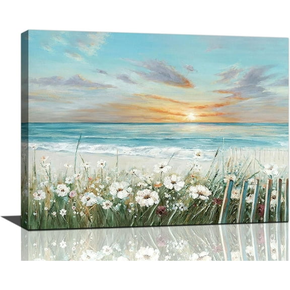 Farmhouse Wall Art Swing Wall Decor Country Barn Pictures Farmhouse Wall Decor Rustic Canvas Prints Painting Framed Artwork for Living Room kitchen Bedroom 12"x16"