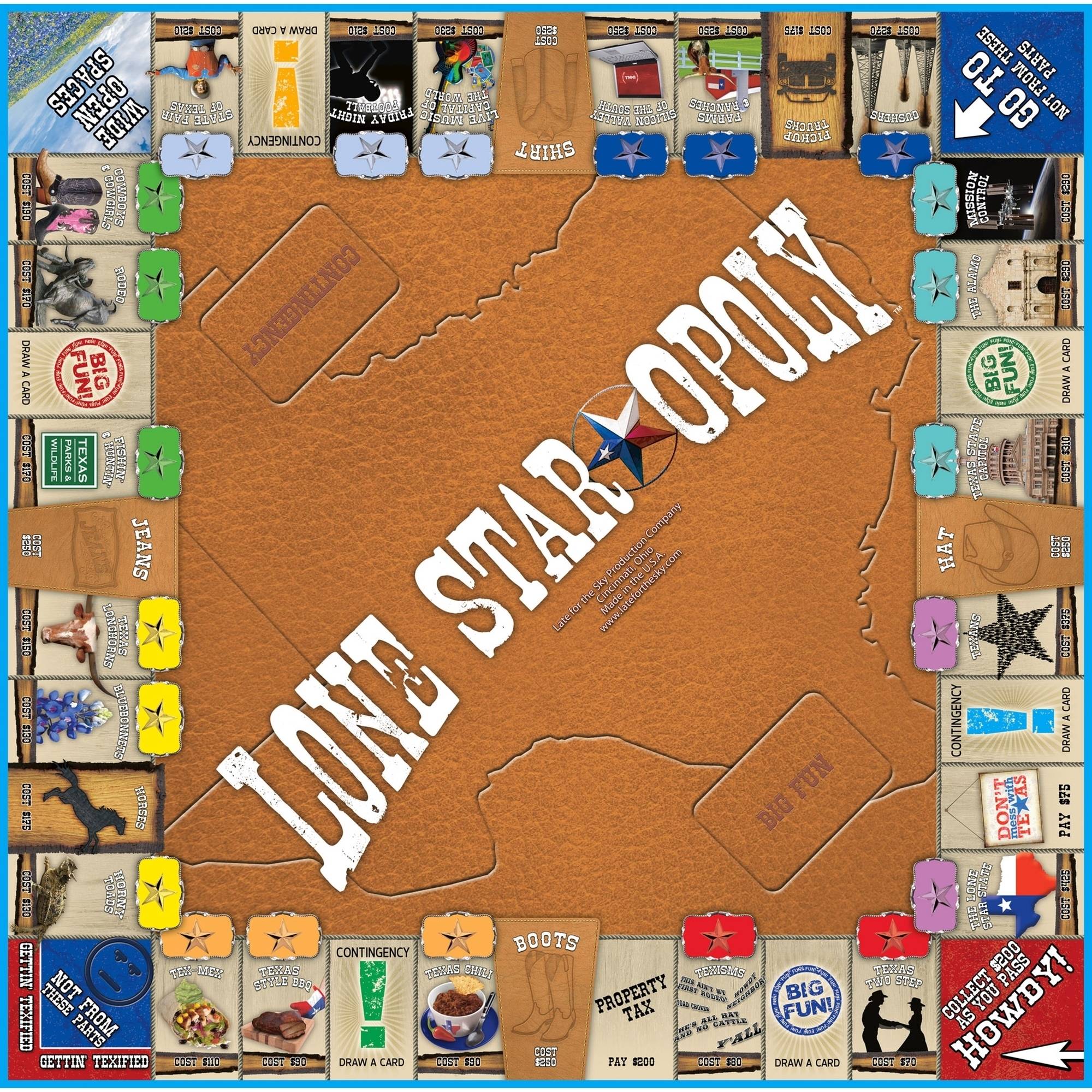 Late for the Sky Lone Star-Opoly - image 3 of 3