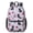 French Bulldog and-1, variant on French Bulldog and Dog Paw Print 17" School Backpacks for Teens,Waterproof Oxford Fabric,S-Shape Padded Straps for School,Travel,Hiking,Camping