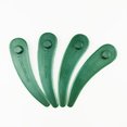 thumbnail image 3 of 50 Uds cuchillas de plástico para cortacésped agricultura silvicultura jardinería accesorio de repuesto para cortacésped-dentado ACTIVE Biensenido a ACTIVE, 3 of 3