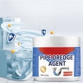 thumbnail image 5 of FHBVT 260g Drains Unblocker Powder Powerful Pipe Cleaner for Kitchen Bathroom Clogs Dissolves Hair Grease Food Soap Scum Deodorizing Safe for All Pipes Septic Systems Sink Drain Cleaner, 5 of 7