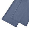 thumbnail image 6 of Mifsaly Cotton Linen Pants for Men Wide Leg Summer Casual Trousers Elastic Waist Drawstring Lightweight Breathable Beach Pant with 4 Pockets S, 6 of 9