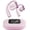 Pink, variant on Cleer ARC3 Open Ear True Wireless Earbuds, IPX7 Water Resistant, Secure Earhooks, Built-in Microphone, Pink