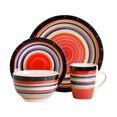 thumbnail image 3 of Gibson Casa Stella 16 Assiettes, Bols et Mugs Set, Multicolore (2 Pk), 3 of 7