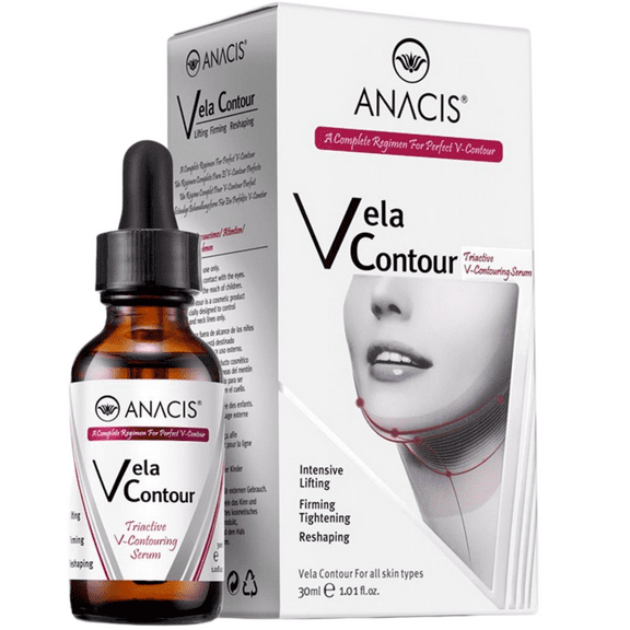 Advanced Neck Firming Serum, Fine Lines Jawline Sagging Skin Double Chin, Women and Men. Anacis 30ml